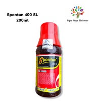 INSEKTISIDA SPONTAN 400 SL ISI 200 ML racun kontak lambung dan sistemik mengendalikan membasmi hama penggerek batang virus lalat buah sepontan  400SL 200ML