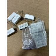 Set of 10 ceramic resistors 5W 4K7