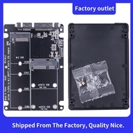 2 in 1 M.2 NGFF SSD to SATA 3.0 Adapter Converter Case Enclosure 6Gbps SSD Case Support 2230 2242 22