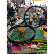 ALLOY RIM HUB SPRINT TEST SET DEPAN DISC BELAKANG DISC Y125z SRL LC135 Y150