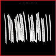 APPEAEA 20pcs ​Fretwire Set​, ​Chrome 2.0mm Width​ Guitar Fret Wire​, Durable ​Copper ​Luthier Tools