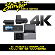 Dashcam Stinger S2 4K WIFI Dual-Channel Dashcam 1080P Rear Dashcam WIFI Control 24-H dash cam