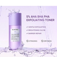 🛍🛒 Skintific 80ml 5% AHA BHA PHA Exfoliating Toner