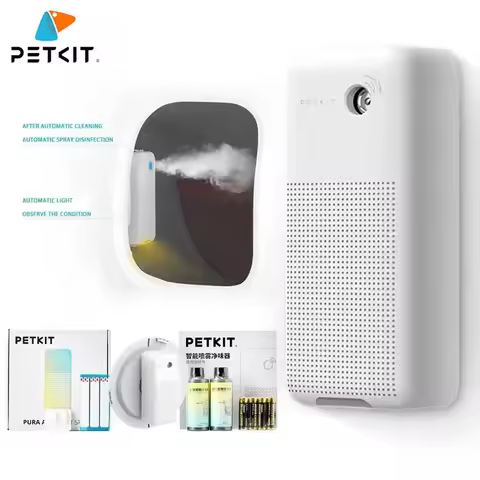 PETKIT PURA MAX Cat Litter Box Accessoriess Original Smart K3 Spray Odor Eliminator N50 Cat Toilet O