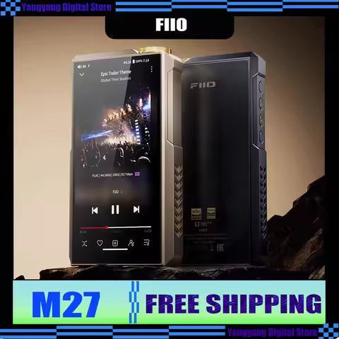 FiiO M27 Music Player Android Intelligent 5.99" HD Lossless Bluetooth MP3 Player ES9039SPRO*2 9200mA