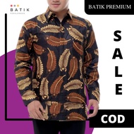 Teenage Batik Shirt For Young Boys Men Long Sleeve Batik Pekalongan Premium Latest