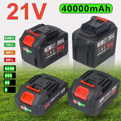 Original 20000mAh 40000mAh 21V Rechargeable Lithium-Ion Battery for Makita 18V 20V Cordless Dirll/Br