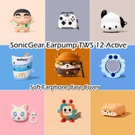 【Discount】For SonicGear Earpump TWS 12 Active Case Cute Anime cartoon styling Soft Silicone Earphone Case Casing Cover NO.3