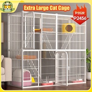 Cat Cage 4 Layer Large Cat Cage Platform Cage for Large Cats stackable Pet Cages Cat Condo Cat House