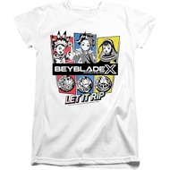 T-shirt Kids Popfunk Beyblade X Team Personals Three Quarters-T-Shirt Boy And Girl 100-150 S-5XL 219