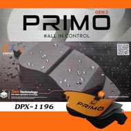 COMPACT PRIMO GEN2 ผ้าเบรคหน้า MG 5 ปี2022-ON / MG HS ปี2019-ON / MG ZS EV MG VS HEV MG EP PLUS ปี20