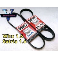 Wira 1.6 Satria 1.6 4pk 780 5pk 1145 Air Cond Belt Alternator Belt Original Bando