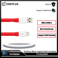แฟลชสายชาร์จเดิม OnePlus Warp เข้ากันได้กับที่ชาร์จ30W ชนิด C สายข้อมูล8Pro \\ 7T \\ 7Pro \\ 6 Series ฯลฯประเภทการชาร์จแฟลชวิปริต-C สายข้อมูล1เมตร