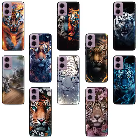 Majestic Tiger Cover For Sharp Aquos R10 R9 R8 R8s Pro R2 R3 Air Zero6 Wish 5 4 Sense 10 9 8 6 6s 3 