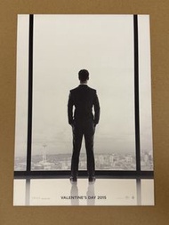 [現貨] 《格雷的五十道色戒 Fifty Shades of Grey》A款🇯🇵日本電影B5宣傳單張 DM 海報  Dakota Johnson Jamie Dornan