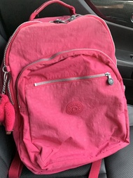 Kipling seoul pink backpack, authentic preloved