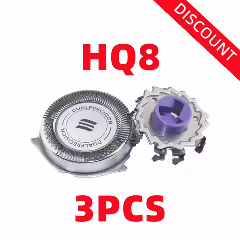 3Pcs Shaver Razor Blades Cut Cutters Heads Replacement For Philips HQ7310 HQ7320 HQ7340 HQ7360 HQ738