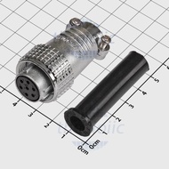 PLS20-7P 7-Pin Female Round Connector 7A 250VAC Smart Components
