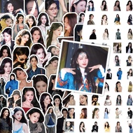 8-200pcs Chinese Actors Wang Churan Stickers Bai Lu Rosy Photo Zhao Lusi Zhang Jingyi Cecily Vivian 
