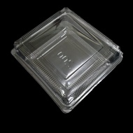 (50pcs±) OP-L200 (8"inch) OPS Square Food Box Plastic Clear Container Bakery Cake Bekas Makanan Disp
