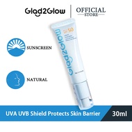 Glad2glow Light Sunscreen Gel SPF 50 PA+++ Sunscreen 30g | Lightweight sunscreen | Protecting the sk