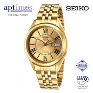 [Aptimos] Seiko 5 SNKL38K1 Gold Dial Men Automatic Watch