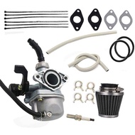 คาร์บูเรเตอร์ ATV PZ19พร้อมไส้กรองน้ำมันเชื้อเพลิงและตัวกรองอากาศ35มม. สำหรับ50cc 70cc 80cc 90cc