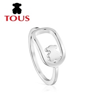TOUS new ring, silver ring TOUS Camille, fashionable and versatile, classic design, exquisite jewelr