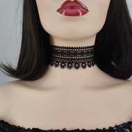 Neck Ornaments Women's Neckband Lace Neck Chain Necklace Clavicle Chain Cover Scars Neck Pattern Nec