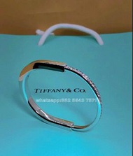 🎀 Tiffany蒂芙尼Lock系列半鉆旋轉手鐲