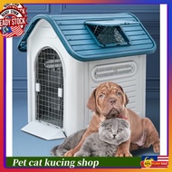 PlasticXXL Size Dog House Dog House with Window Golden Hair Waterproof Nest Outdoor Rain Pet Nest Dog Cage Cat Litter