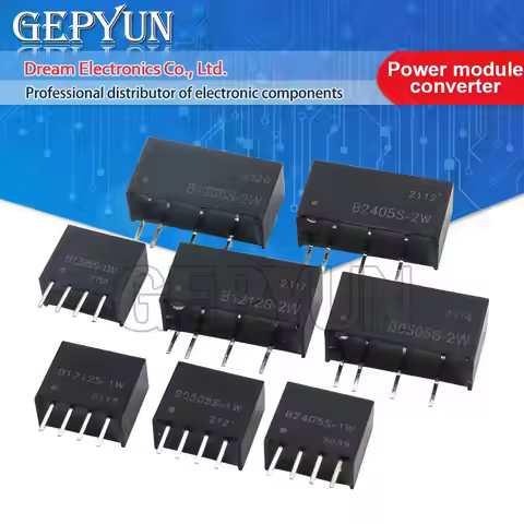 Power module converter B0505S-1W 2W 1WR3 B1205S-1W 2W 3WR2 B1212S-1W 1WR2 3WR2 B0305LS-1W B2405S-1W 
