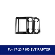 For Ford F150 F-150 2017-2020 ABS Carbon Fiber Inner Navigation Frame Cover Trim Interior Accessorie