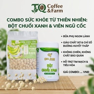 3-Star OCOP Green Banana Powder Combo 500g and QNA Farm Healthy Green Banana Cereal Balls 125g