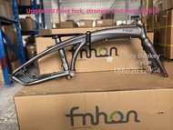 FNHON 2025 Dolphin Frame 20-Inch Aluminum Alloy Folding Bicycle Built-In Oil Brake Leisure And Compe