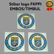 FKPPI logo embossed sticker, FKPPI large family logo sticker