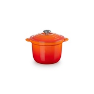 หม้อหุงข้าวเหล็กหล่อ สีส้ม ขนาด 20cm RICE POT 20 Flame SS KNOB