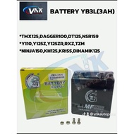 NEW BATTERY STRONGER YTZ5L / YTZ7S / YTZ7V / 6N4-BS / YB3L
