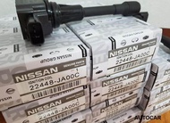 NISSAN คอยล์จุดระเบิด นิสสัน แท้ศูนย์ TIDA มาร์ช อเมร่า เทียน่า Pulsar Sylphy Teana (Made in Japan) 