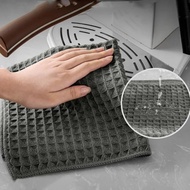 Barista Waffle Towel – High Absorbent Cleaning Cloth | Espresso Machine Coffee Cloth, Fast & Thick A