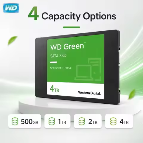 Original FOR WD GREEN 2.5" SATA III SLC internal Solid State Disk 1TB/2TB/4TB Read Speed 545MB Hard 