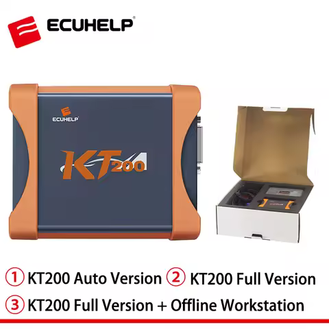 ECUHEL KT200 ECU Programmer Support DTC Code Removal OBD2 ECU KT200 Read Write Car Truck via OBD / o