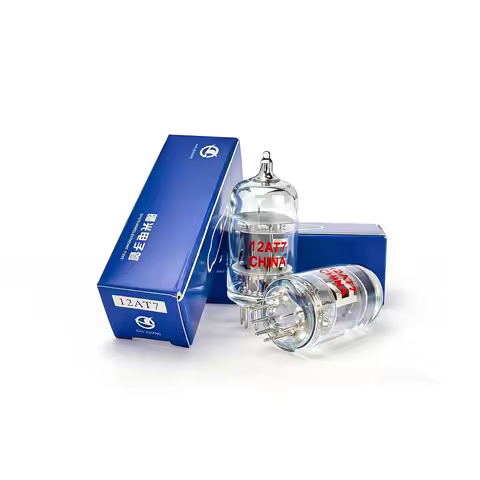 SHUGUANG 12AT7 Vacuum Tube for Guitar Amp Audio Valve Replace 12AT7 ECC81 Electronic Tube Precision 