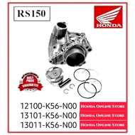 Cylinder Block Blok Full Set With Piston & Ring Honda RS150 RS150R Original Honda