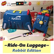 [Limited Edition] Aptagro Ride-On Luggage (Rabbit Edition) Ride On *NEW*