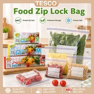 【SG Seller】Refrigerator Food Freezer Bag Kitchen Zip Lock Food Storage Bag Resealable Plastic Bag