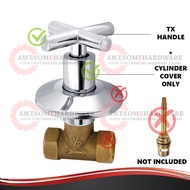 ARTONE LONG SPINDLE HANDLE AND VALVE SPARE PART FOR CONCEALED STOPCOCK STOP VALVE WATER TAP