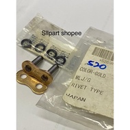 EK chain rivet penyambung rantai EK chain 520 525 530 made in japan