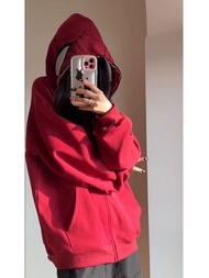 Spiderman Comes Out! Women's Hoodie Print Design Loose Couple Outerwear Street Style Polyester Fiber