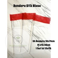 August 17th Stick Flag 18x14cm Regular per 12pc